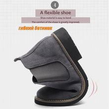Load image into Gallery viewer, Mens Flexible Chelsea  Ankle Boots
