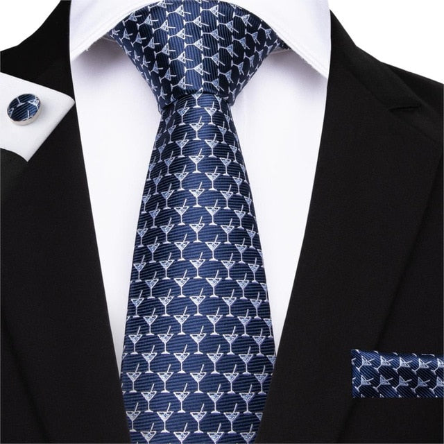 Henry  SP Ties & Matching Hanky,Cufflinks Set