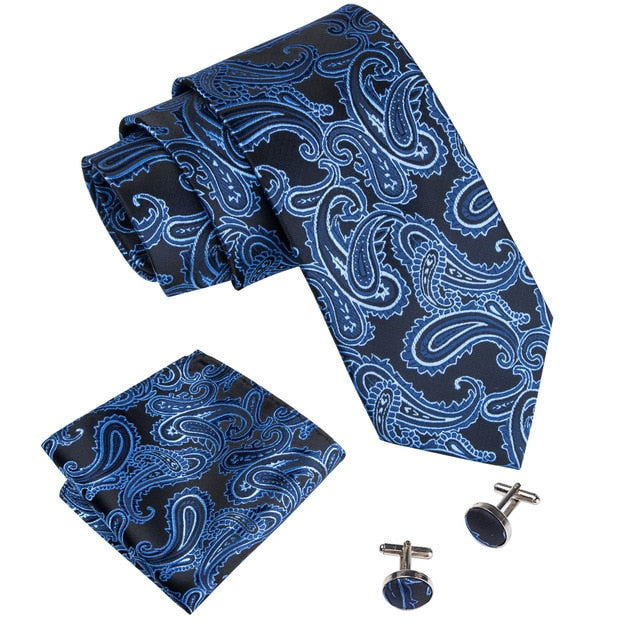 Henry  SP Ties & Matching Hanky,Cufflinks Set