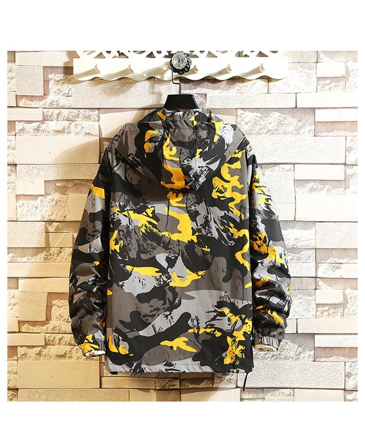 Stylish Casual Windbreaker Jacket