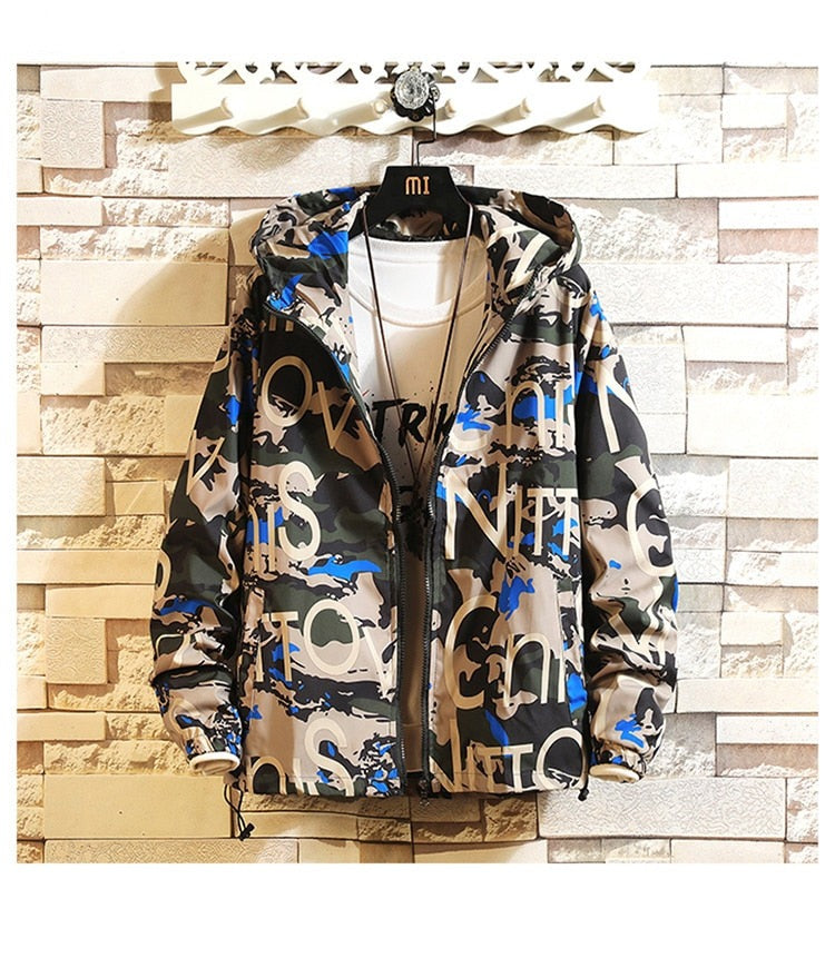 Stylish Casual Windbreaker Jacket