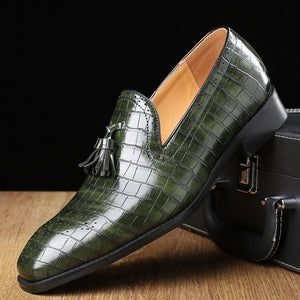 Neil Leather Tassel  Brogue Shoes