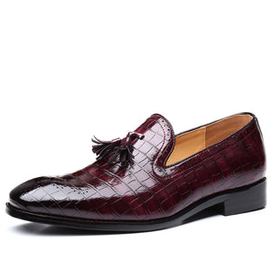 Neil Leather Tassel  Brogue Shoes