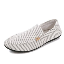 Load image into Gallery viewer, Men Strip Casual Slip-On Breatheable Loafers
