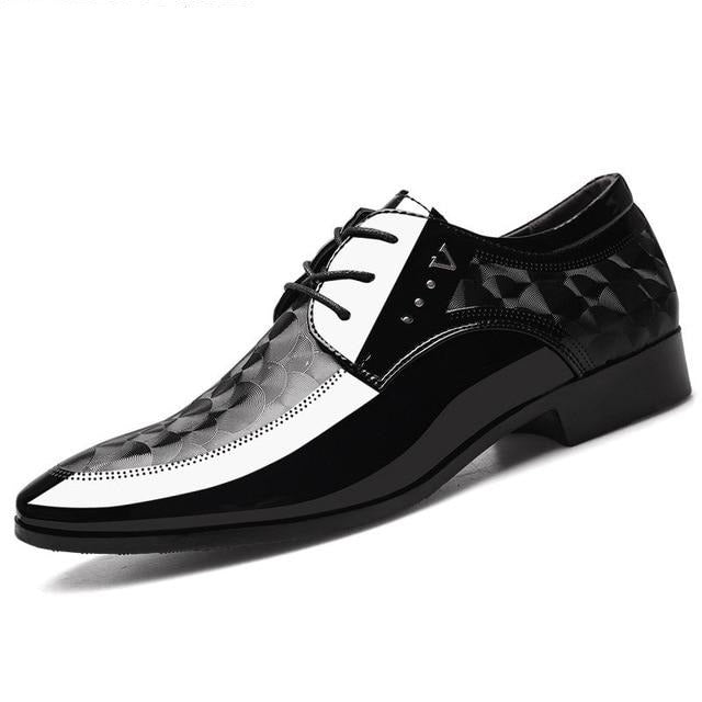 Howell Italian Patent Leather Oxford Shoes