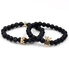 Load image into Gallery viewer, Gold King Crown Bracelet
