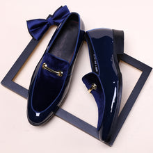 Load image into Gallery viewer, GentlemanGlide™ - Luxury Patent Leather Italian Loafer
