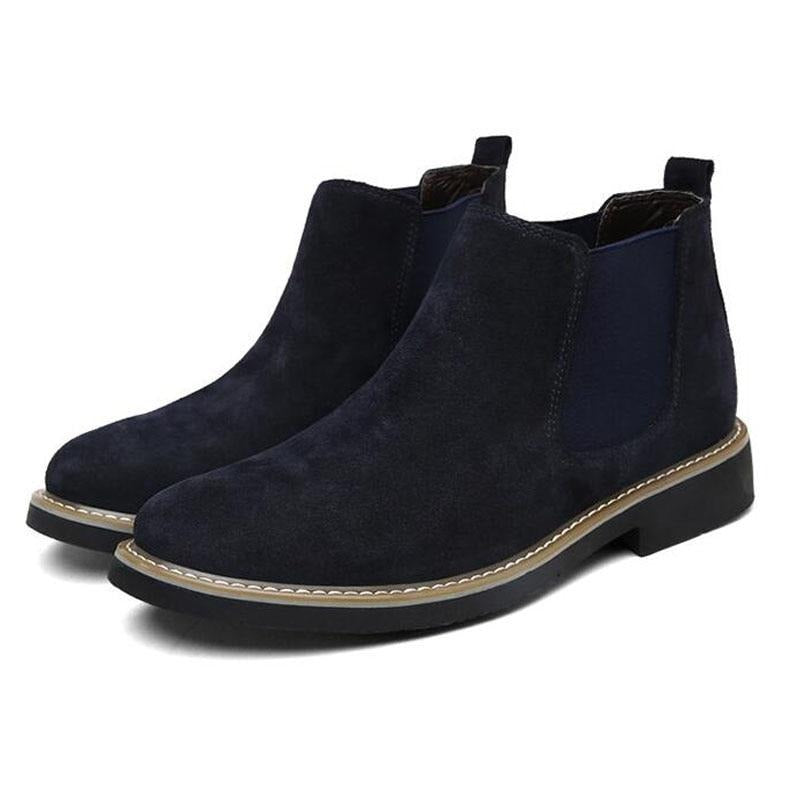 Mens Flexible Chelsea  Ankle Boots