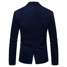 Load image into Gallery viewer, Vinson Casual Corduroy Slim Suit Jacket
