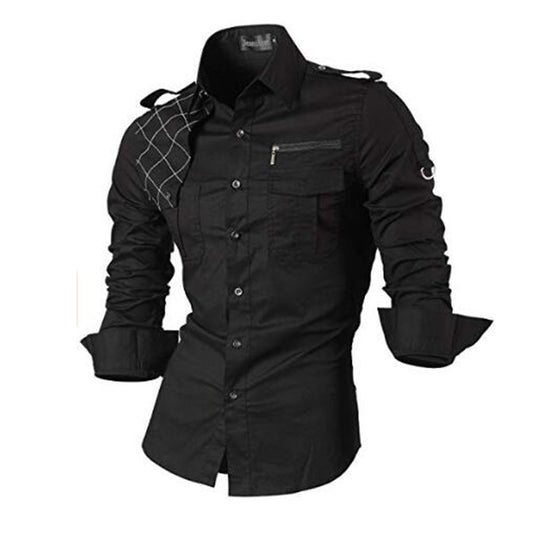 Men Casual Long Sleeve Shirt