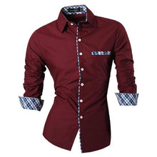 Load image into Gallery viewer, Men Casual Long Sleeve Shirt
