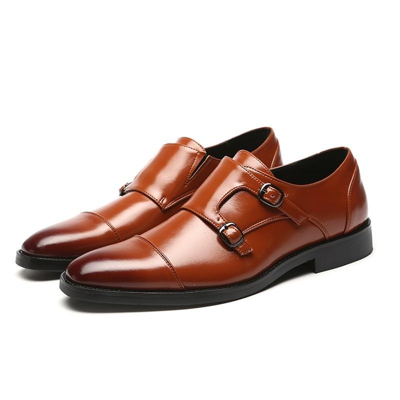 Orlando Elegant Double Monk Strap Shoes