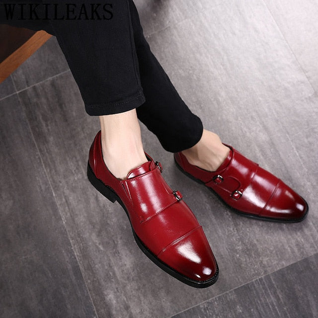 Orlando Elegant Double Monk Strap Shoes