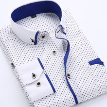 Load image into Gallery viewer, Men&#39;s Turn-Down Collar Slim Fit Shirt
