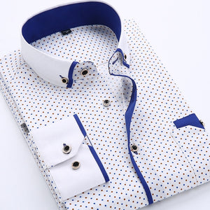 Men's Turn-Down Collar Slim Fit Shirt