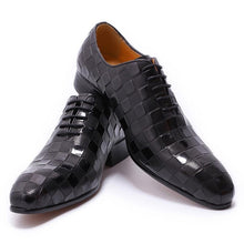 Load image into Gallery viewer, Hayden Black Leather Oxford Shoe
