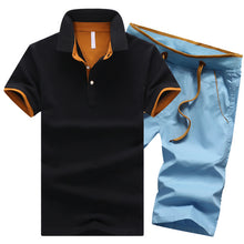 Load image into Gallery viewer, Men Casual Summer Solid Slim Fit Tracksuit
