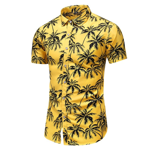 SummerCool™ Dress Shirt- Men's Printed Light Fashion Shirt