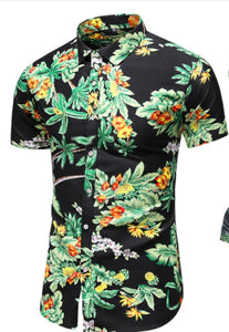 SummerCool™ Dress Shirt- Men's Printed Light Fashion Shirt