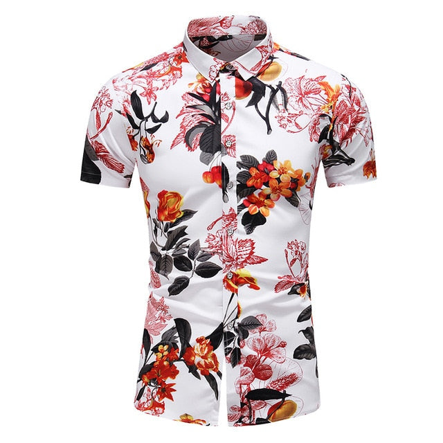 SummerCool™ Dress Shirt- Men's Printed Light Fashion Shirt