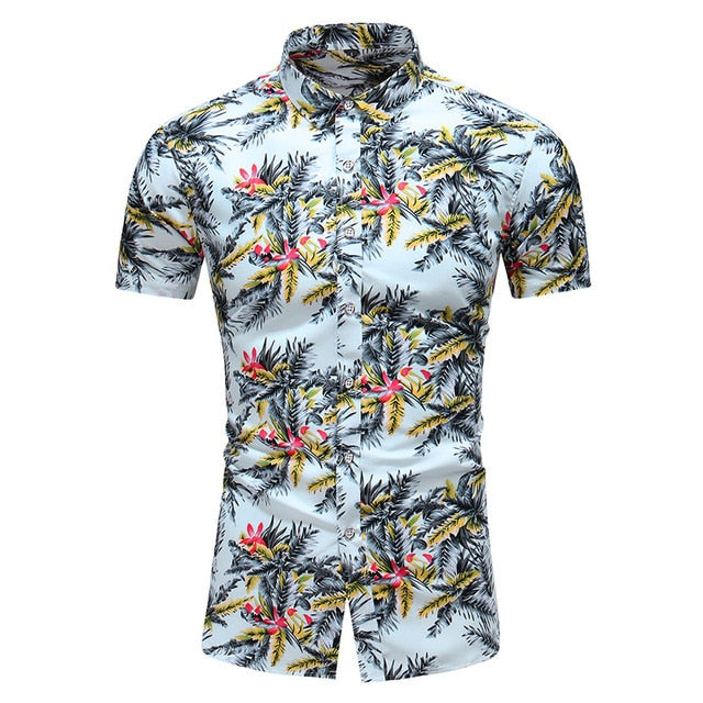 SummerCool™ Dress Shirt- Men's Printed Light Fashion Shirt