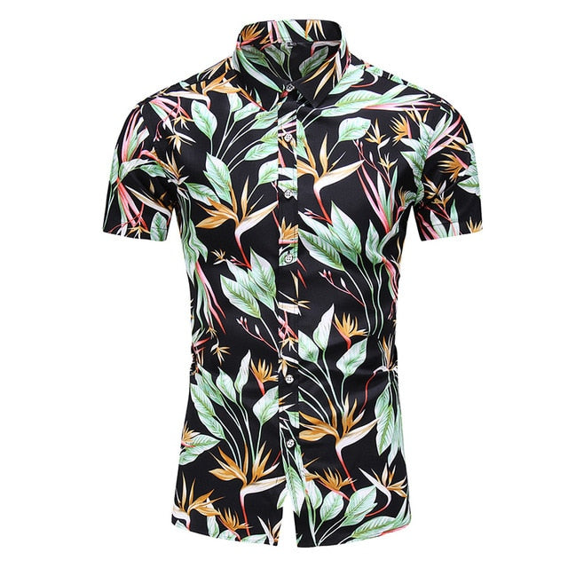 SummerCool™ Dress Shirt- Men's Printed Light Fashion Shirt