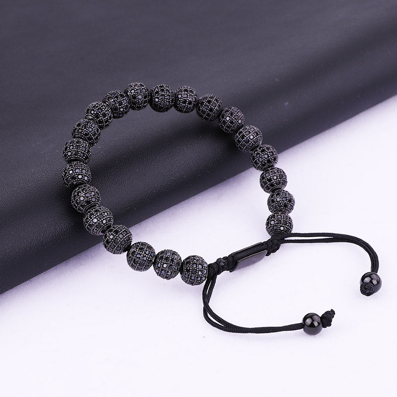 Luxury Unisex Ball Beads Woven Bracelet