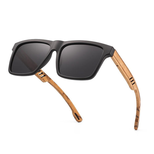 Hu Wood Men Polarized UV400  Sunglasses