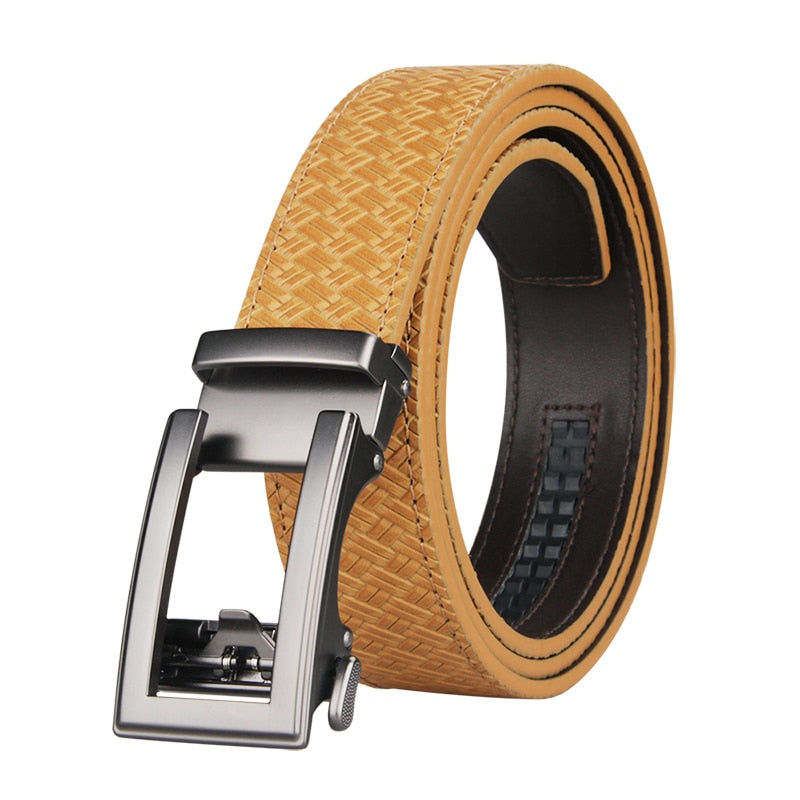 Tyson Genuine Leather Belt Automatic Buckle