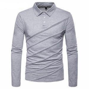 Men's Polo Long Sleeve Shirt