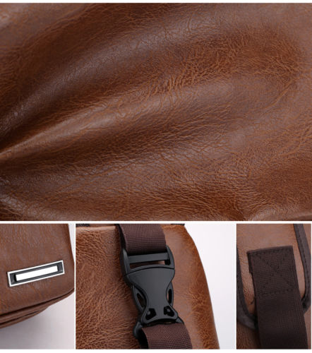 USB Sling Biker Satchel