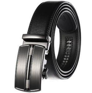 Trevor Luxury Leather Auto Buckle Belt