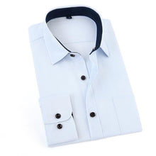 Load image into Gallery viewer, Men&#39;s Business Solid Casual Shirt
