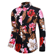 Load image into Gallery viewer, Men&#39;s Preston Flowers Print Casual Shirt
