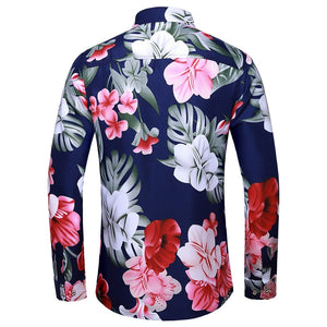 Men's Preston Flowers Print Casual Shirt
