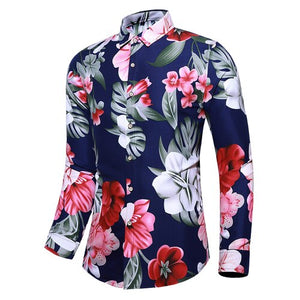 Men's Preston Flowers Print Casual Shirt