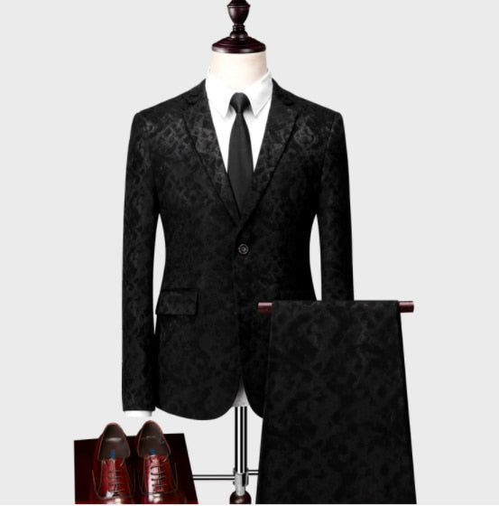 Wynston Italian Business Elegant 3 piece Suit Set