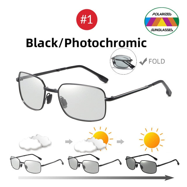 Carlos Foldable Photochromic Sunglasses