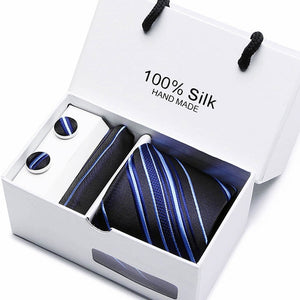 Ben Style Silk Woven Tie Set