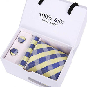 Ben Style Silk Woven Tie Set
