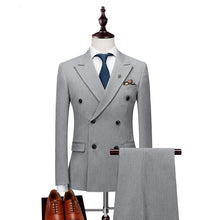 Load image into Gallery viewer, Luxury Suit Slim Fit Tuxedo Set
