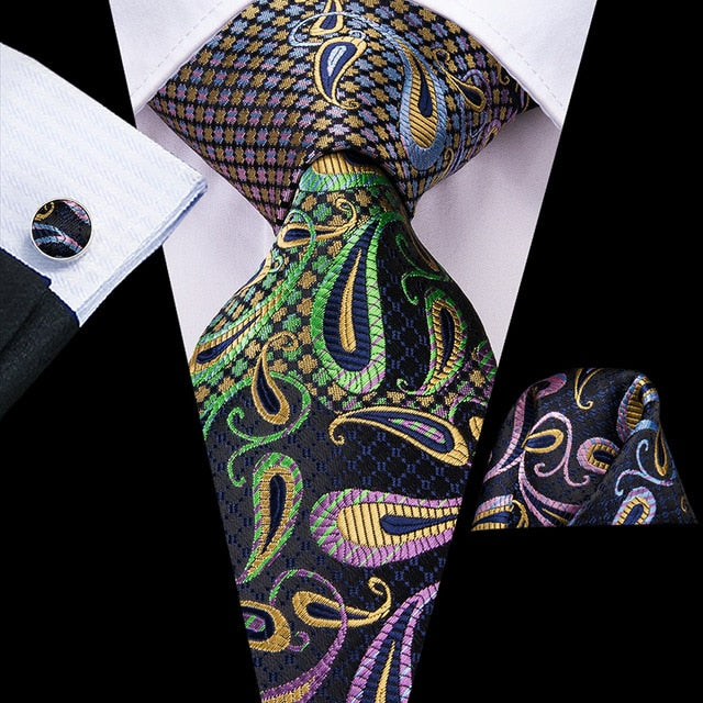 Erik Luxury Silk Men's Tie Set