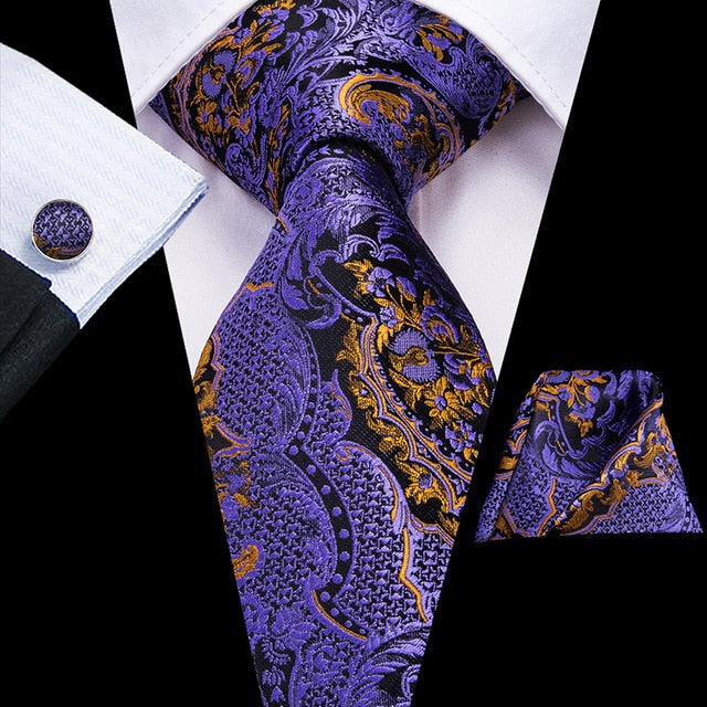 Erik Luxury Silk Men's Tie Set