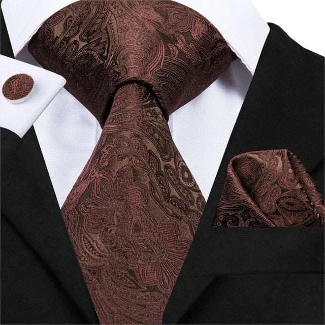 Erik Luxury Silk Men's Tie Set