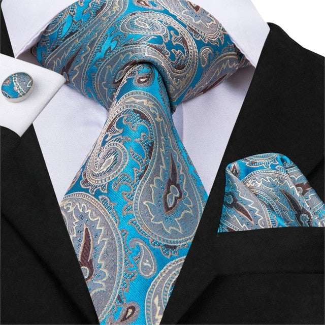 Erik Luxury Silk Men's Tie Set