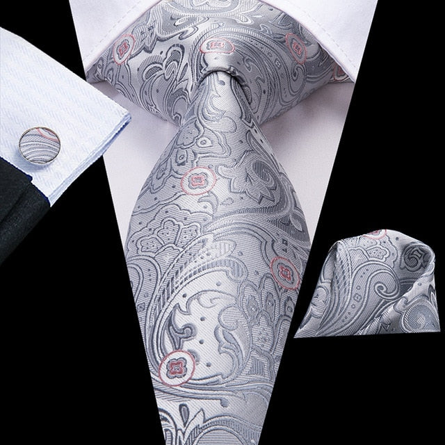 Erik Luxury Silk Men's Tie Set