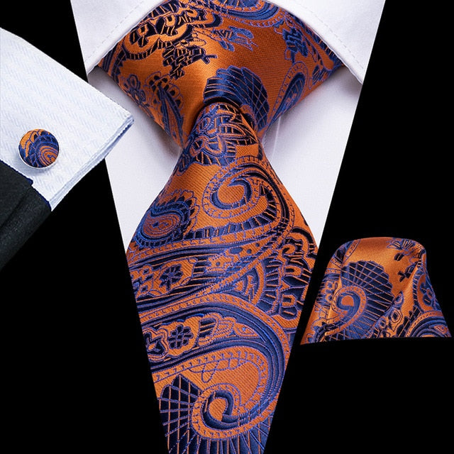 Erik Luxury Silk Men's Tie Set