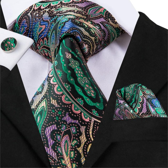 Erik Luxury Silk Men's Tie Set