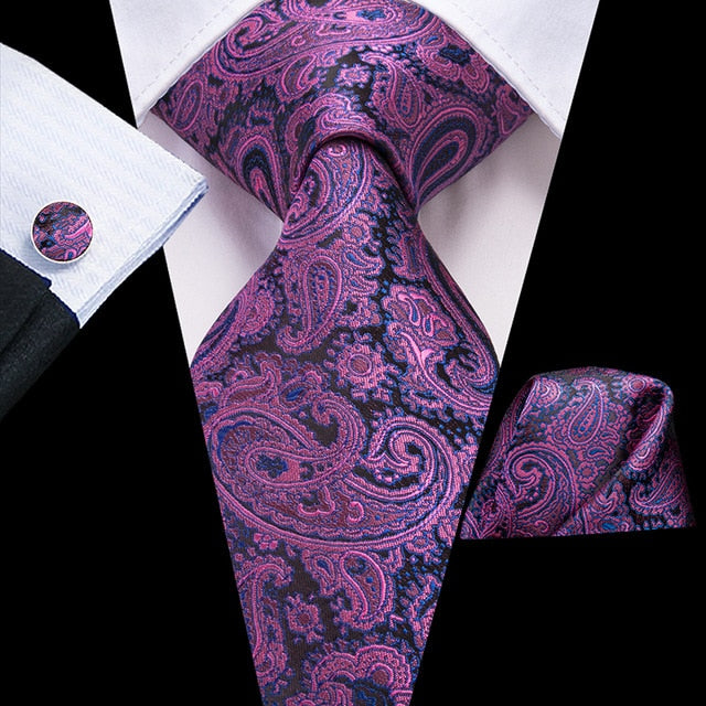 Erik Luxury Silk Men's Tie Set