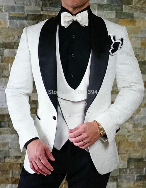 Ugo Italian Design Smoking Tuxedo Jacket 3 Piece